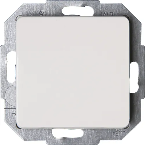 Kopp MILANO – Universalschalter (Aus-/Wechsel), Farbe: Weiß in weiß von Kopp