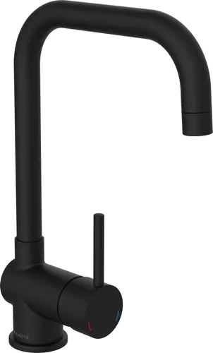 YORK Spültischarmatur, Schwarz matt in schwarz von Schütte
