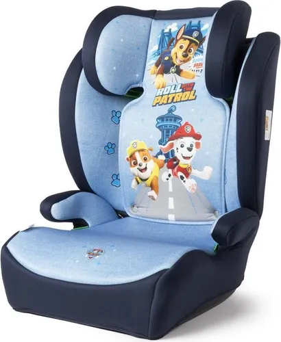 PAW PATROL Kindersitz 11981 - Sicherer Kinderautositz mit ECE R129 Zertifizierung, ideal für Kinder von 100-150 cm, ausgestattet mit verstellbarer Kopfstütze für maximalen Komfort.