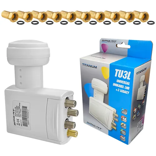 Unicable Unikabel Einkabel LNB LNC LMB +3 Legacy SCR 7x Teilnehmer 10x F-Stecker