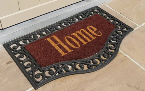 oKu-Tex Fußmatte „Rialto“ | Rutschfeste Kokosmatte 45x75 cm von oKu-Tex