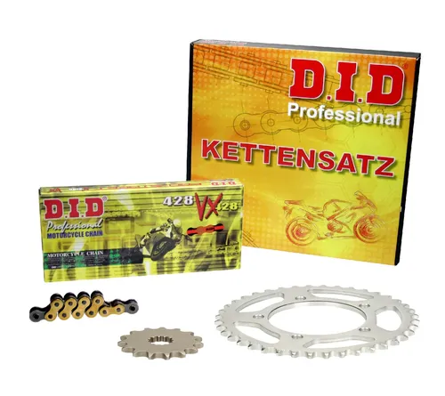 DID X-Ring gold Kettenkit Yamaha YZF-R 125 Anniversary, 12-13, RE061
