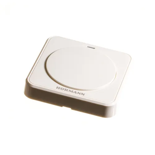 Hörmann Funk-Innentaster FIT 1, BiSecur - Smart Home Zubehör für Hörmann Garagentorantriebe, ermöglicht komfortable Steuerung per Funk und ist ideal für moderne Wohnkonzepte.