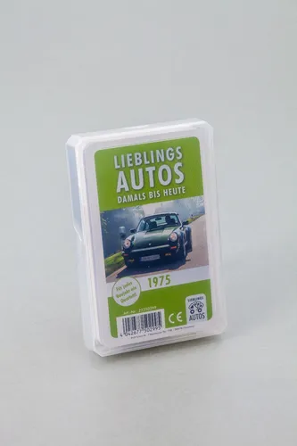 Auto Quartett 1975 Baujahr Geburtsjahr 51. Geburtstag Geschenk Spielkarten Neu