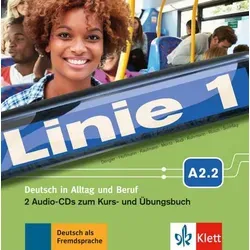 Audio-CDs zum Kurs- und Übungsbuch A2.2 Deutsch in Alltag und Beruf 2