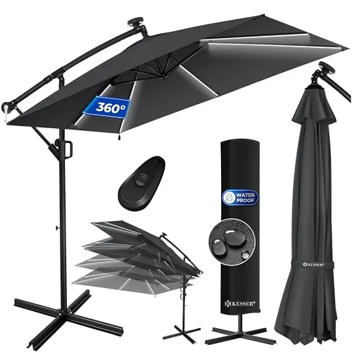 KESSER Ampelschirm Holly