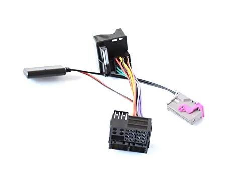 Bluetooth Aux in Adapter Quadlock Musik Stream passend für Audi RNS-E Adapter mp3