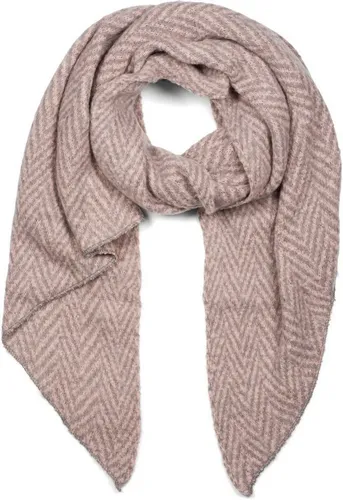 styleBREAKER XXL-Schal Asymmetrischer Zacken Muster Web Schal, (1-St)