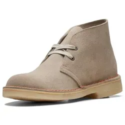 Clarks Desert Boot Stiefel Beige Größe 37.5 - Klassische Clarks Desert Boots in Beige, Größe 37.5. Aus hochwertigem Leder gefertigt, bieten sie zeitlosen Stil und hohen Tragekomfort für jeden Anlass.