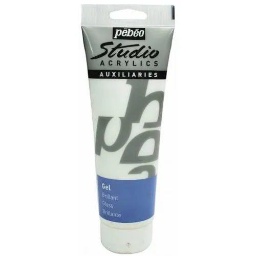 Pebeo Studio Acrylics Hilfsstoffe Glanz Gel Malen medium 250ml
