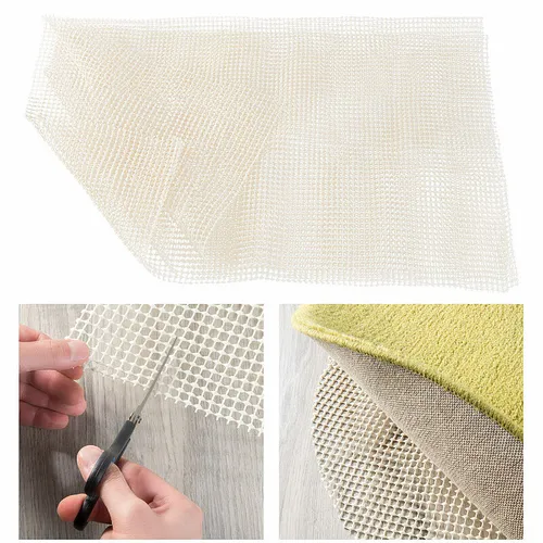 infactory Rutschfeste PVC-Teppichunterlage, zuschneidbar, 80 x 200 cm