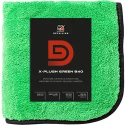 Ma Professionelle Fahrzeugaufbereitung – X-plüsch Grünes 840 G/m2 Mikrofasertuch Für Wachse Und Innenraumpflege 40 X 40 025535