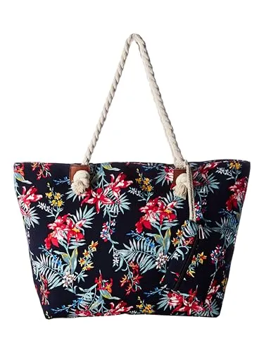 DonDon XXL Strandtasche mit Reißverschluss