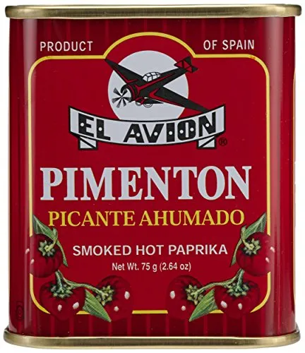 El Avion Pimenton Picante Ahumado, 1er Pack (1 x 75 g)