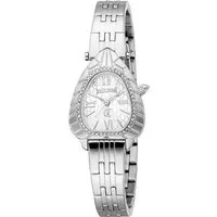 Just Cavalli Armbanduhr JC1L366M0045 für Damen - Elegante Damen-Armbanduhr aus Edelstahl mit grauem Zifferblatt und 3-Zeiger-Anzeige. Wasserdicht bis 30 m, ideal für modebewusste Frauen.