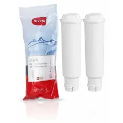 2x Nivona CLARIS Filterpatrone NIRF 700 - Hochwertige CLARIS NIRF 700 Filterpatrone für Kaffeevollautomaten von NIVONA. Garantiert reines Wasser für besten Kaffeegenuss, einfach im Wassertank zu installieren. Ideal für die CafeRomatica-Baureihe. Lieferung enthält 2 Patronen.