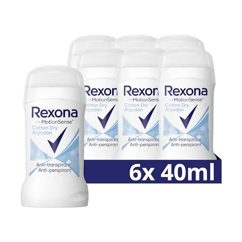 Rexona MotionSense Deo Stick Cotton Dry 6x40ml von Rexona
