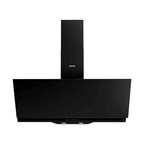 Wiggo A942G Dunstabzugshaube 90cm - Kopffrei & Leistungsstark - Dunstabzugshaube mit 626 m³/h, Touch-Display und edlem Design. Flexibel wählbar zwischen Abluft- und Umluftbetrieb, ideal für ein komfortables Kochen.