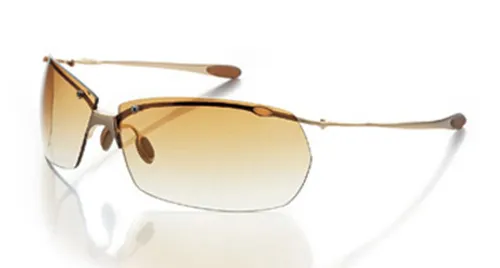 SMITH STUDIO Sonnenbrille Satin Gold/Brown Gradient von Smith