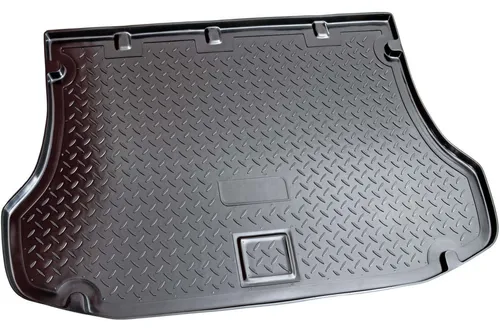 RECAMBO Kofferraumwanne für Kia Sorento I, Typ JC, 2002-2009, für Kia Sorento I JC, 100% passgenaue Antirutschmatte, Kofferraum Schutzmatte, Gummimatte