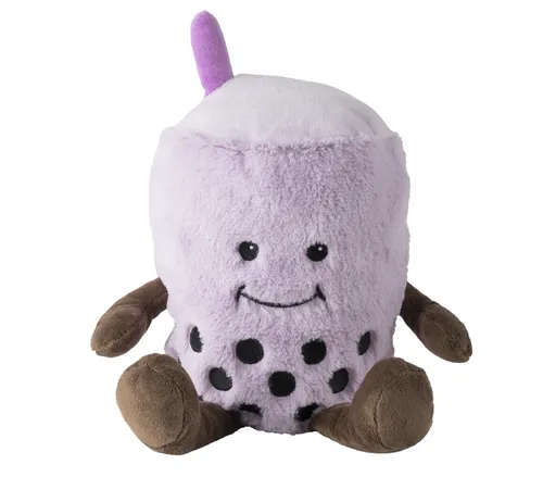 Warmies Bubble Tea 1 St - Wärmender Kuschelfreund - Spielware mit zartem Lavendelduft, spendet wohlige Wärme und bietet Entspannung. Ideal für Kinder und Erwachsene!
