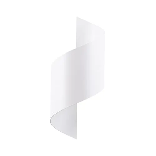 SOLLUX lighting Wandleuchte TALASSA Weiß - Moderne Wandleuchte für Indoor, aus hochwertigem Stahl, einfach zu montieren und ideal für stilvolle Akzentbeleuchtung in jedem Raum.
