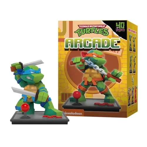 Mighty Jaxx Arcade: Teenage Mutant Ninja Turtles | Überraschungsbox-Sammelfigur | EIN zufälliges Zeichen