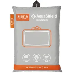 Siena Garden Schutzhülle Tragetasche, Grau, 125 x 32 x 50 cm - Outdoor Polster- & Kissenbezüge, besonders leichtes Material und große Öffnungen mit Reißverschluss für einfachen Zugang.