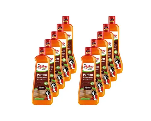 Poliboy Renovierer glänzend - 5 Liter Parkettreiniger für Holz- und Korkböden - Der Poliboy Renovierer glänzend sorgt für neuen Glanz und Schutz von strapaziertem Parkett, ganz ohne Abschleifen. Einfach anwenden und sofortige Ergebnisse erzielen – ideal für die schnelle Auffrischung!
