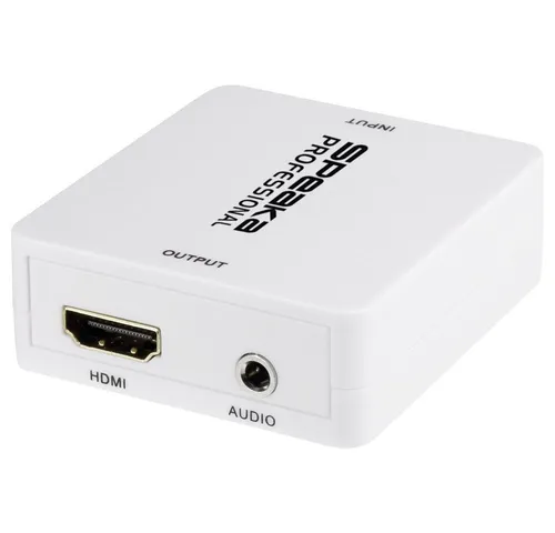 SpeaKa Professional Audio Extraktor HDMI zu Klinke und Cinch