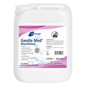MediTrade Duschgel Gentle Med Waschlotion 5000ml - Duschgel für empfindliche Haut, paraben- und alkalifrei, mit frischem Kamillenduft, ideal für Pflegeeinrichtungen und den täglichen Gebrauch.