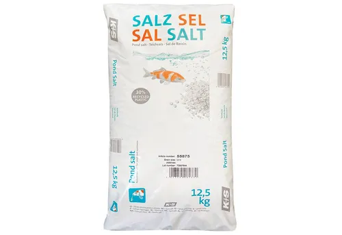 K+S Teichpflege 12,5kg Sack Teichsalz für Zierfische wie auch Kois