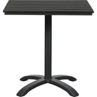 ebuy24 Bistrotisch Allie – Stilvoller Cafetisch für Balkon und Terrasse