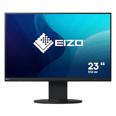 Eizo FlexScan EV2360-BK Office Monitor - 22,5 Zoll WUXGA, Höhenverstellung & Pivot für ergonomisches Arbeiten