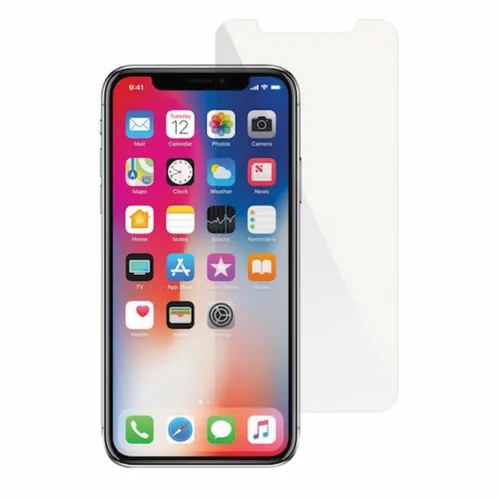 Macally 9H Glas-Folie Schutz-Folie Hart-Glas Panzer für Apple iPhone 11 Pro Xs X