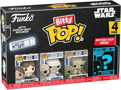 Star Wars - Han Solo Wampa Dagobah Joda Bitty Pop! Funko