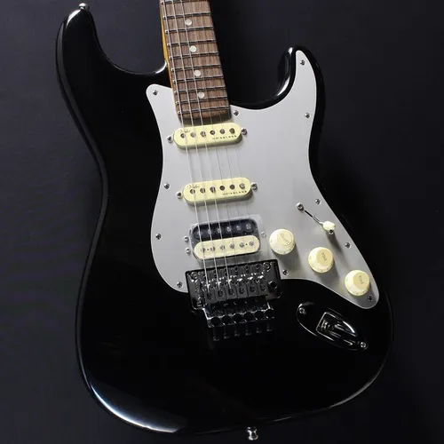 Produktbild Fender Ultra Luxe Stratocaster Floyd Rose HSS Rosewood Fingerboard Mystic Black