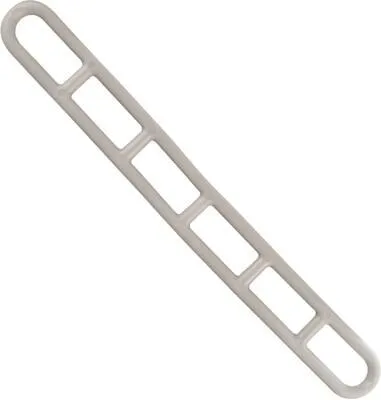 Leiter Abspannelement, 5er-Pack, 21,5x2,5cm, grau