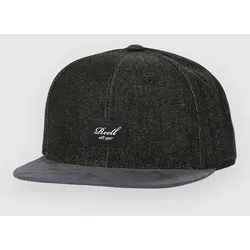 Reell Suede Cap - Schwarz, One Size - Stylische Freizeit-Cap in Schwarz, One Size; ideal für Reisen und Outdoor-Aktivitäten; hochwertiges Material: 80% Polyacryl, 20% Wolle.