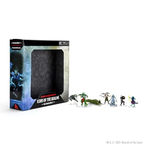 WizKids D&D Icons of The Realms: Saltmarsh: Box 2 | DnD Miniaturen Halloween, Verschieden