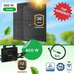 Balkonkraftwerk 920-Watt Komplettset