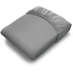 bett1.de BODYGUARD Spannbettlaken in silber von bett1.de