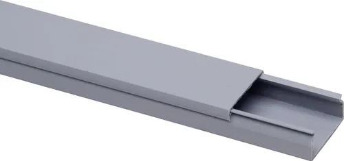 Kabelkanal 2 m, 30 x 15 mm, silber