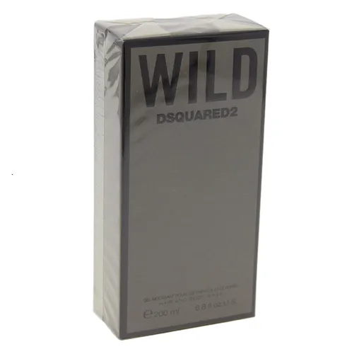 Dsquared Wild Hair and Body Wash 200ml - Erleben Sie die erfrischende Reinigung mit Dsquared Wild Hair and Body Wash. Ideal für die tägliche Pflege von Haar und Körper, für ein belebendes Duscherlebnis.