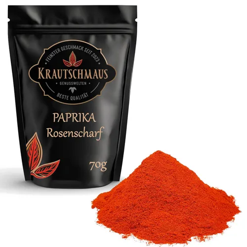 70g Paprikapulver Rosenscharf Paprika Gewürze Paprikagewürz gemahlen Gewürz