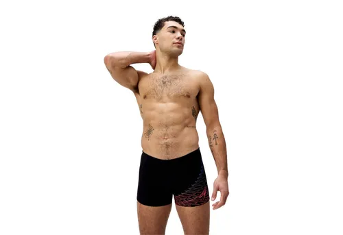 SPEEDO Herren Badehose Gr. 4 (S) - Sportliche Badehose aus pillingbeständigem Enduraflex-Gewebe für Chlor- und Formbeständigkeit, ideal für Fitnessziele und schnelles Trocknen.