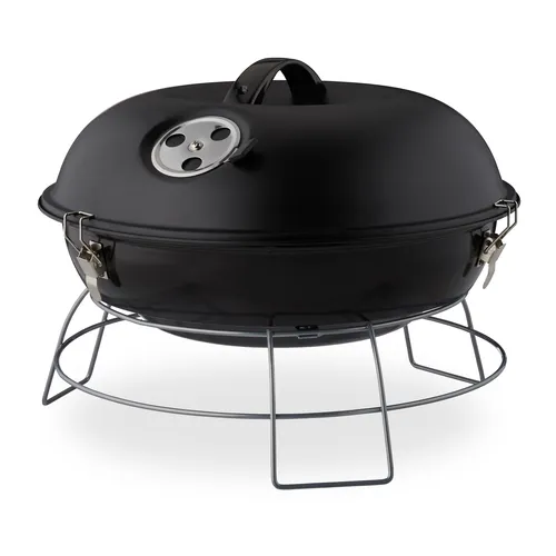 Kugelgrill Tragbarer Grill Campinggrill 2,2 kg - Grills für Camping und Picknick, leicht und farbenfroh, ideal für unterwegs mit nur 2,2 kg Gewicht.