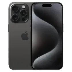 Produktbild APPLE iPhone 15 Pro 5G 512 GB Titan Schwarz Dual SIM