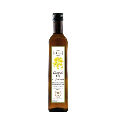 Olvita Slezanese Rapsöl kaltgepresst - 500 ml