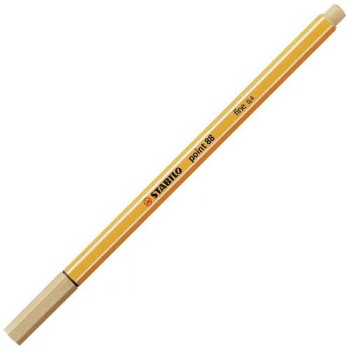 stabilo Point 88 ocker hell Fineliner, Strichstärke 0,4 mm
